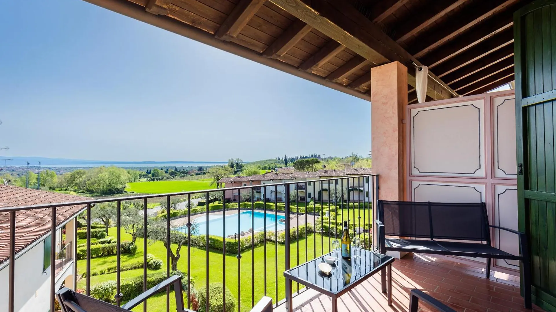 Piscina + Condizionatore + Vista Lago Daire Polpenazze del Garda İtalya